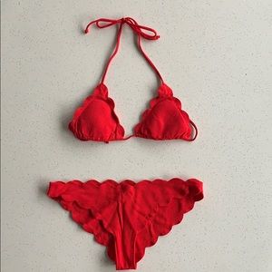 Marysia Swim- red bikini